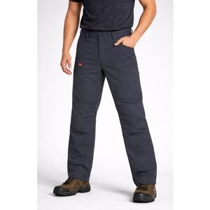 BRUNT Men's Charcoal Double Front Straight Fit The Martin Pants Size 30x30 NWT